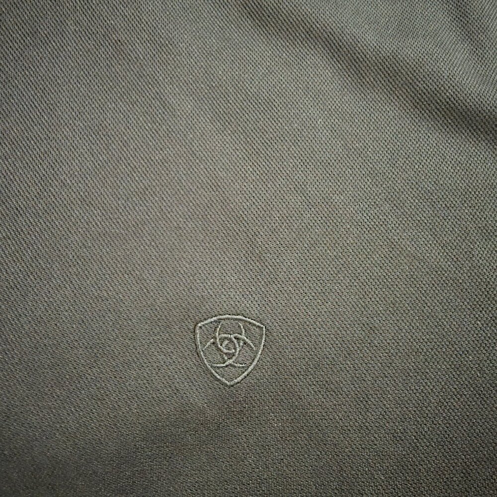 Ariat Men's Black Polo XL - Picture 4 of 7
